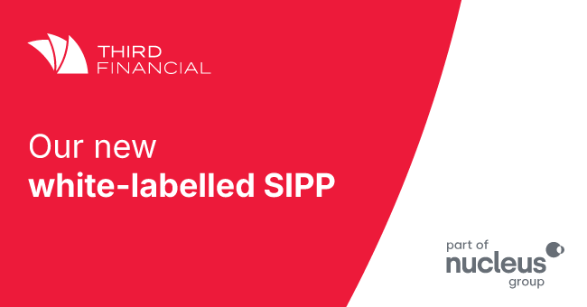 Third Financial - Our white-labelled SIPP banner